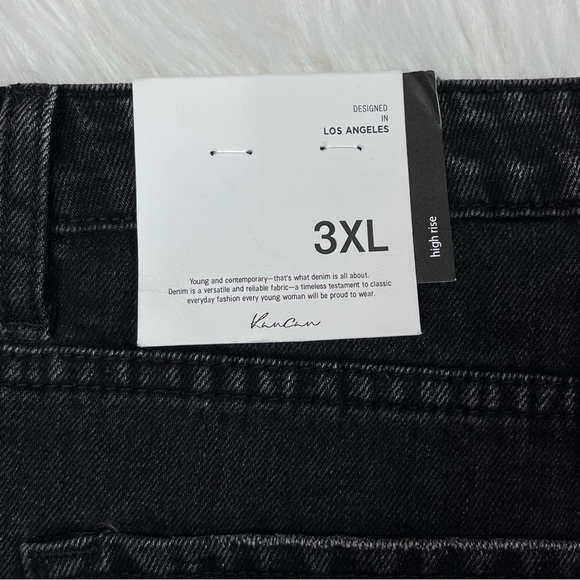 KanCan Black Jean Shorts for Women - Picture 10 of 10